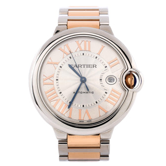 Cartier Ballon Bleu de Cartier Automatic Watch Stainless Steel and Rose Gold 42