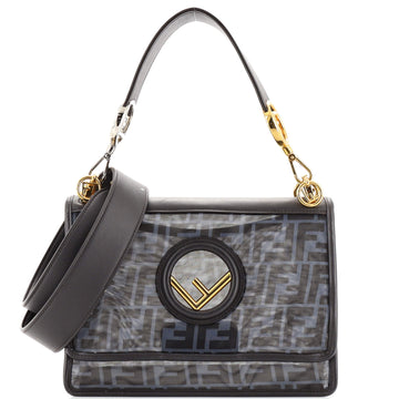 Fendi Kan I F Shoulder Bag Zucca Mesh Medium