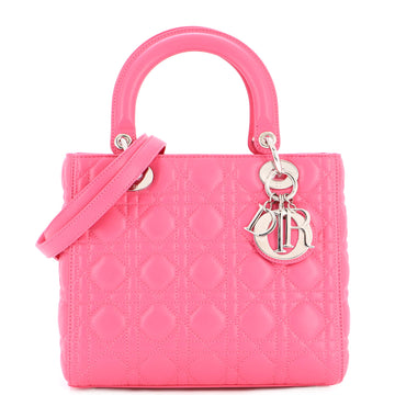 Christian Dior Lady Dior Bag Cannage Quilt Lambskin Medium