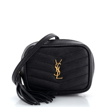 Saint Laurent Lou Camera Bag Matelasse Chevron Leather Baby