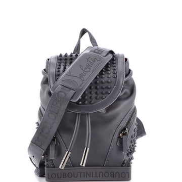 Christian Louboutin Explorafunk Backpack Spiked Leather Small