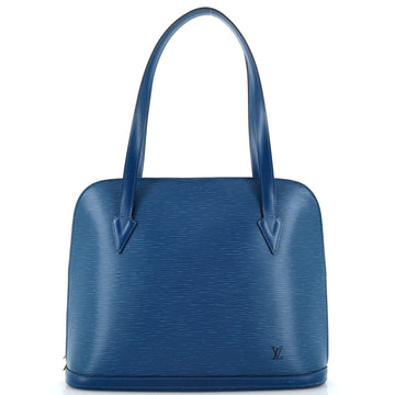 Louis Vuitton Lussac Handbag Epi Leather