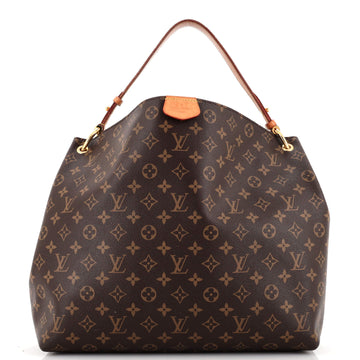 Louis Vuitton Graceful Handbag Monogram Canvas MM