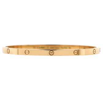 Cartier Love Bracelet 18K Yellow Gold Small