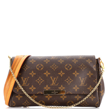 Louis Vuitton Favorite Handbag Monogram Canvas MM