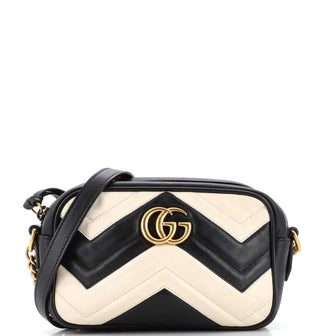 Gucci GG Marmont Shoulder Bag Matelasse Leather Mini
