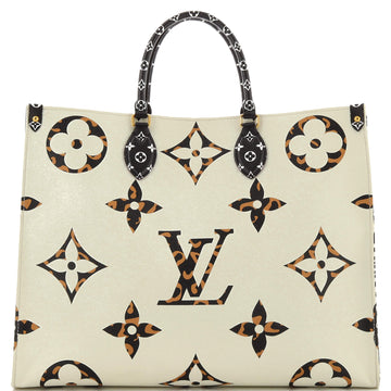 Louis Vuitton OnTheGo Tote Limited Edition Jungle Monogram Giant GM