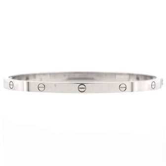 Cartier Love Bracelet 18K White Gold Small