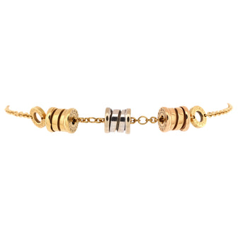 Bvlgari B.Zero1 Three Station Soft Bracelet 18K Tricolor Gold