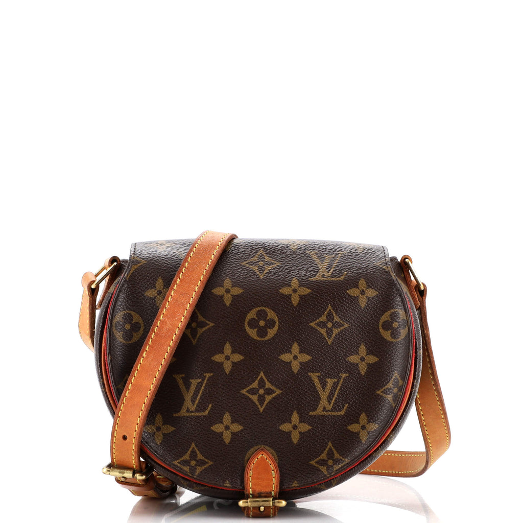 Louis Vuitton Tambourine Handbag Monogram Canvas Brown 2118511