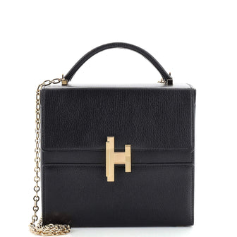 Hermes Cinhetic Top Handle Bag Chevre Mysore