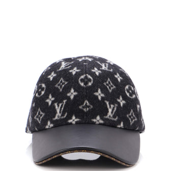 Louis Vuitton Leather Monogram Cap 