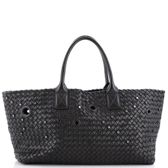 Bottega Veneta Cabat Tote Intrecciato Nappa with Grommet Detail Medium