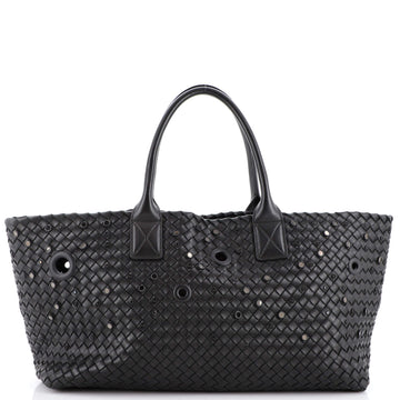Bottega Veneta Cabat Tote Intrecciato Nappa with Grommet Detail Medium