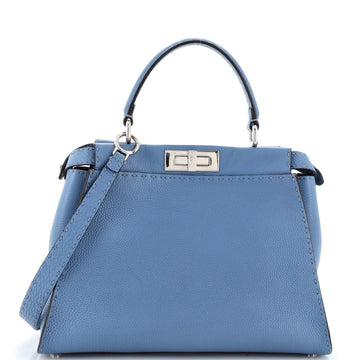 Fendi Selleria Peekaboo Bag Rigid Leather Regular