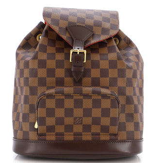 Louis Vuitton Vintage Montsouris Backpack Damier MM