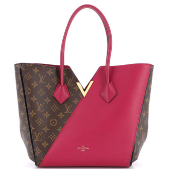 Louis Vuitton Kimono Handbag Monogram Canvas and Leather MM