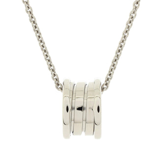 Bvlgari B.Zero1 Pendant Necklace 18K White Gold