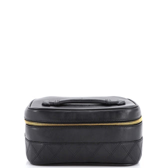 Chanel Vintage Cosmetic Case Lambskin