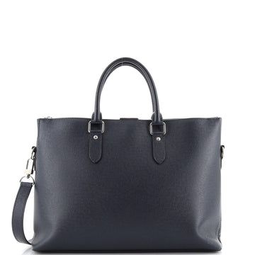 Louis Vuitton Anton Soft Briefcase Taiga Leather
