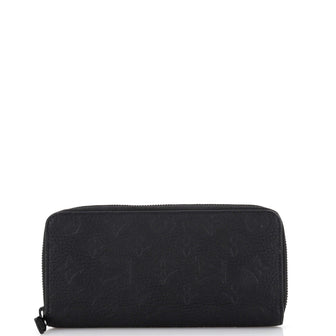 Louis Vuitton Zippy Wallet Monogram Taurillon Leather Vertical