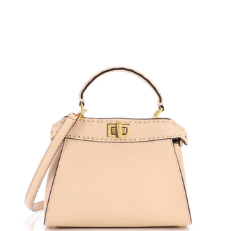 Fendi Selleria Peekaboo Bag Leather Mini