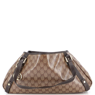 Gucci Abbey Shoulder Bag GG Coated Canvas Medium