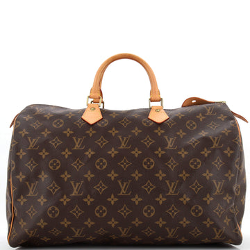 Louis Vuitton Speedy Handbag Monogram Canvas 40