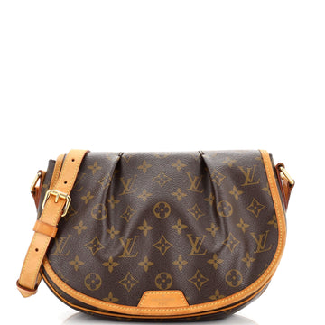 Louis Vuitton Menilmontant Handbag Monogram Canvas PM