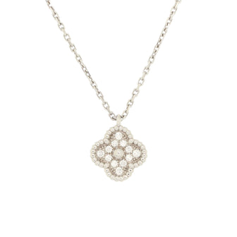 Sweet alhambra diamond necklace Clearance