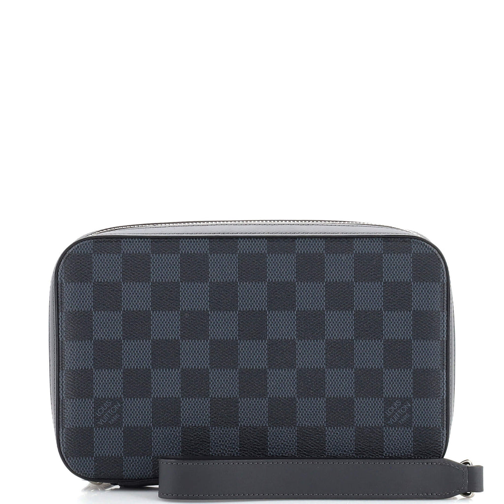 Leather wallet Louis Vuitton Blue in Leather - 31366919