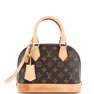 Louis Vuitton Alma Handbag Monogram Canvas BB