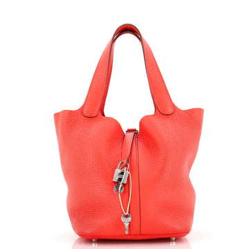 Hermes Picotin Lock Bag Clemence MM