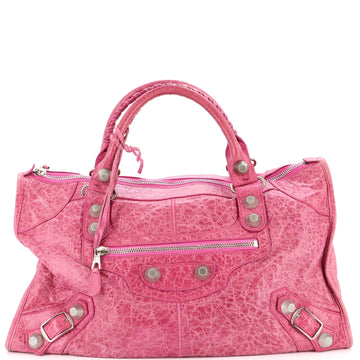 Balenciaga Work Giant Studs Bag Leather