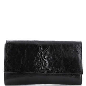 Saint Laurent Belle de Jour Clutch Leather Large