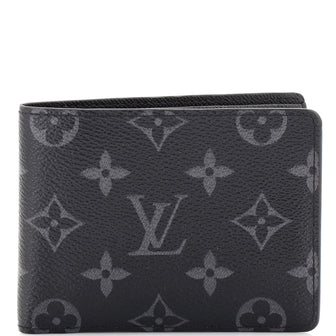 LOUIS VUITTON M61695 MONOGRAM ECLIPSE CANVAS SHORT WALLET