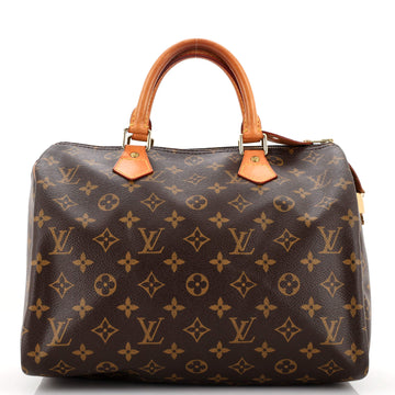 Louis Vuitton Speedy Handbag Monogram Canvas 30