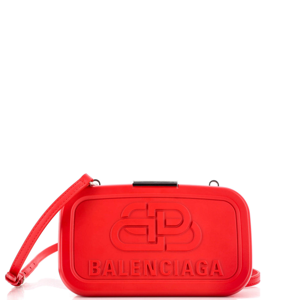 Balenciaga Logo Lunch Bag Red 21197215