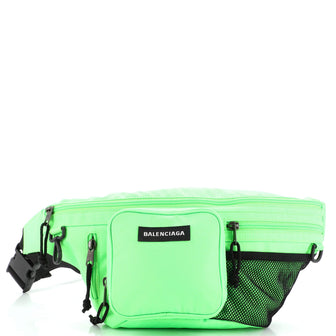 Balenciaga Multi Zip Belt Bag Canvas Medium