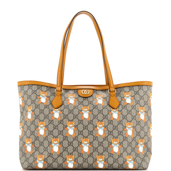 Gucci x EXO-KAI Ophidia Shopping Tote Printed GG Coated Canvas Medium