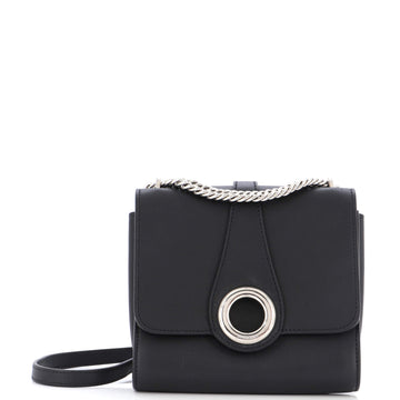 Burberry Grommet Chain Crossbody Bag Leather Small