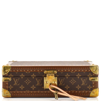 Louis Vuitton Case 8 Watch Monogram Canvas Brown in Canvas with Gold-tone -  US