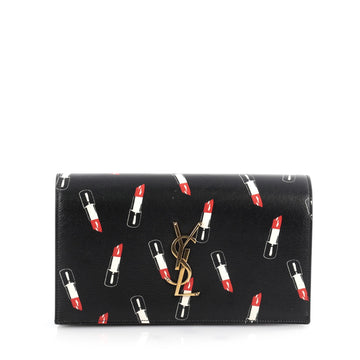 Saint Laurent Classic Monogram Clutch Printed Leather 2120001