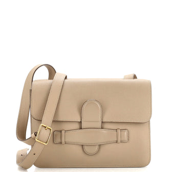 Celine Symmetrical Shoulder Bag Leather