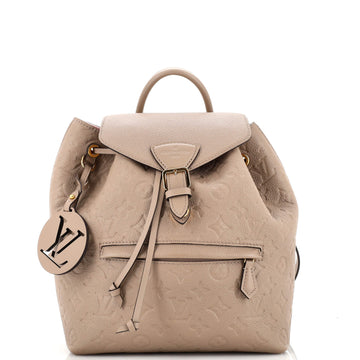 Louis Vuitton Montsouris Backpack NM Monogram Empreinte Leather PM