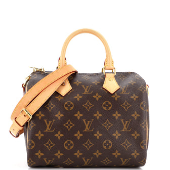 Louis Vuitton Speedy Bandouliere Bag Monogram Canvas 25