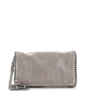 Stella McCartney Falabella Flap Crossbody Bag Shaggy Deer Mini