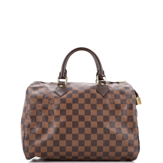 Louis Vuitton Speedy Handbag Damier 30