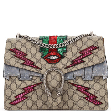Gucci Dionysus Bag Embellished GG Coated Canvas Medium