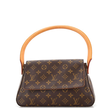 Louis Vuitton Looping Handbag Monogram Canvas Mini
